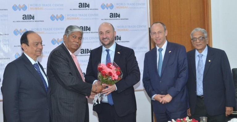 Europe’s leading financial centre to strengthen ties with financial capital of India says H.E. Mr. Schneider
